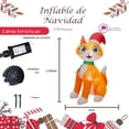 thumbnail image 2 of Inflable Navideño IMAR Gatita con Gorrito 1.05 M, 2 of 5
