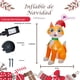 thumbnail image 2 of Inflable Navideño IMAR Gatita con Gorrito 1.05 M, 2 of 5