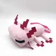 thumbnail image 5 of Peluche de axolotl de 25 cm con bonito soporte, juguete de peluche de axolotl rosa, almohada, regalo de cumpleaños para niños, decoración del hogar, 5 of 5
