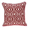 thumbnail image 1 of HomeRoots 334131 20 x 7 x 20 in. Transitional Red & White Pillow Cover with Poly Insert, 1 of 4