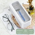 thumbnail image 2 of HEVIRGO Ultrasonic Cleaner Efficient Mute Large Space Mini Ultrasonic Cleaning Tank for Glasses, 2 of 10