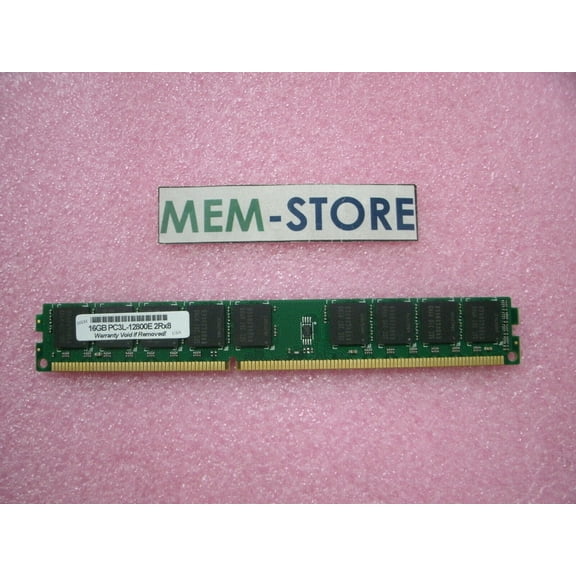 16GB DDR3 1600MHz VLP UDIMM ECC Memory MT18KDF2G72AZ-1G6A1 (3rd Party)