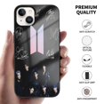 thumbnail image 3 of Funda BTS para iPhone 14, carcasa de TPU con cámara dual, 3 of 7