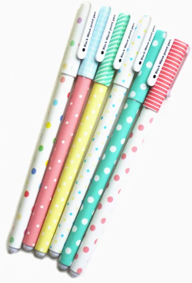 Colors Cute Pens for Girls,Multi Colored Pens for Bullet Journal Colorful  Gel Ink Pens Multi Colored Pens for Bullet Point Pens for Kids Girls  Children Students Teens Gifts(0.38mm）(C) 