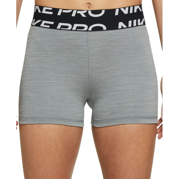Nike Women's Pro Grx Dri Fit Training Shorts Gray Size Small