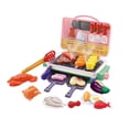 thumbnail image 3 of Bunblic Jouets de Barbecue pour Enfants Réalistes Ensemble de Cuisine pour Enfants pour Jeu Cadeau de Faveur Rose, 3 of 8