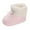 Pink, variant on Aayomet Fashion Toddler Colorful Little Girls Winter Warm Kids Baby Knitted Pre Walkers Boots For Baby Snow Boots 12-18 Months,Brown