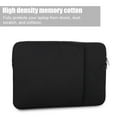 thumbnail image 3 of Maletín de oficina de estilo británico, funda para tableta y portátil, bolso de mano para MacBook de 15 pulgadas, color negro, 3 of 8