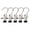 Black, variant on 5 PCS Boot Hangers Clips,Clothes Pins with Hooks,360° Rotating Laundry Hook,Stainless Hanging Clips,Closet Hanger Organizer,Clothespins Bulk Hanger Clips For Trousers,Shoes & Towel(4.52")(Beige)