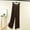 Coffee, variant on Jerdar Women's Wide Leg Pants Summer Bootcut Lightweight Smock Baggy Slacks with Pockets M