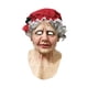 thumbnail image 2 of Máscara de látex navideña, máscara facial realista, tocado realista para carnavales. Abuela, 2 of 9
