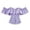 Purple, variant on Shapewear for Women Elegant Lace Waist Shaping Bodice With Ruched Shoulder Strapless Design For Women Corset Top Green,L