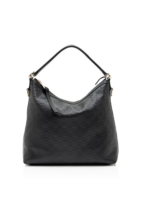 Pre-Owned Gucci Guccissima Leather Miss GG Hobo