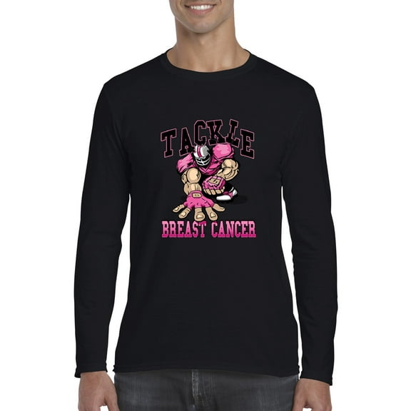 Artix - Mens Long Sleeve T-Shirts - Tackle Breast Cancer