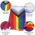 thumbnail image 3 of Progress Rainbow Pride Flags Banner String,32.8 ft 40 Pcs LGBT Flags Banner for Rainbow Transgender LGBT Gay Lesbian Pride Bars Decoration, 3 of 8