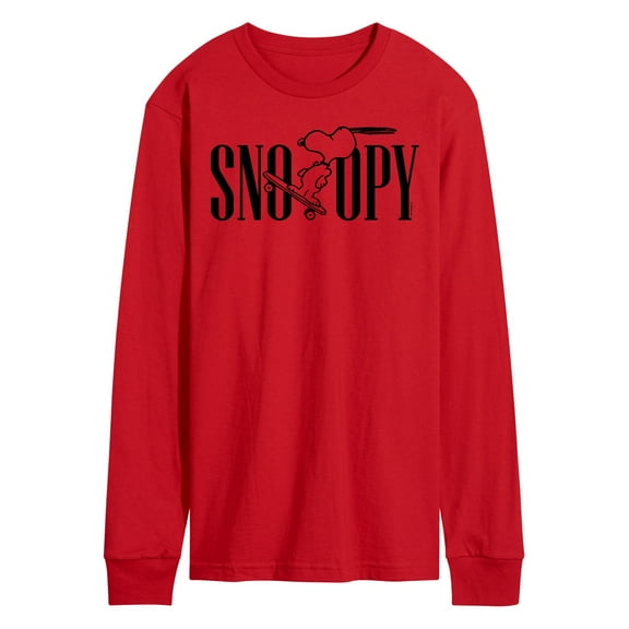 Peanuts - Skater Snoopy - Men's Long Sleeve T-Shirt