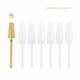 thumbnail image 4 of Nail Drill Bits 5 in 1 Nail Polishing Grinding Sanding Heads Nail Polisher AccessoryTapered Flat Head C, 4 of 5