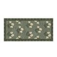thumbnail image 1 of Modern Fine Fiber Bathroom Carpet Mat Absorbent Washable Non Long Cute Colorful Green, 1 of 6