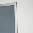 thumbnail image 2 of M&T Displays Sign Holder Stand, Silver 18x24 Inch Poster Frame Double Sided Slide-In Aluminum Easy Loading Floor Standing Pedestal Advertisement Post Commercial Menu Holder Round Heavyweight Base, 2 of 10