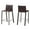 Brown, variant on Baxton Studio Crawford Brown Leather 2-Piece Counter Height Stool Set