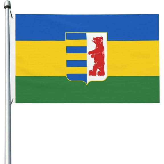 Flag Of The Lemkos (Rusyns From Poland) Flag 3x5 Ft Outdoor Flags Banner Double-Sided Decorative Flag Durable Polyester Home Yard Funny Flags