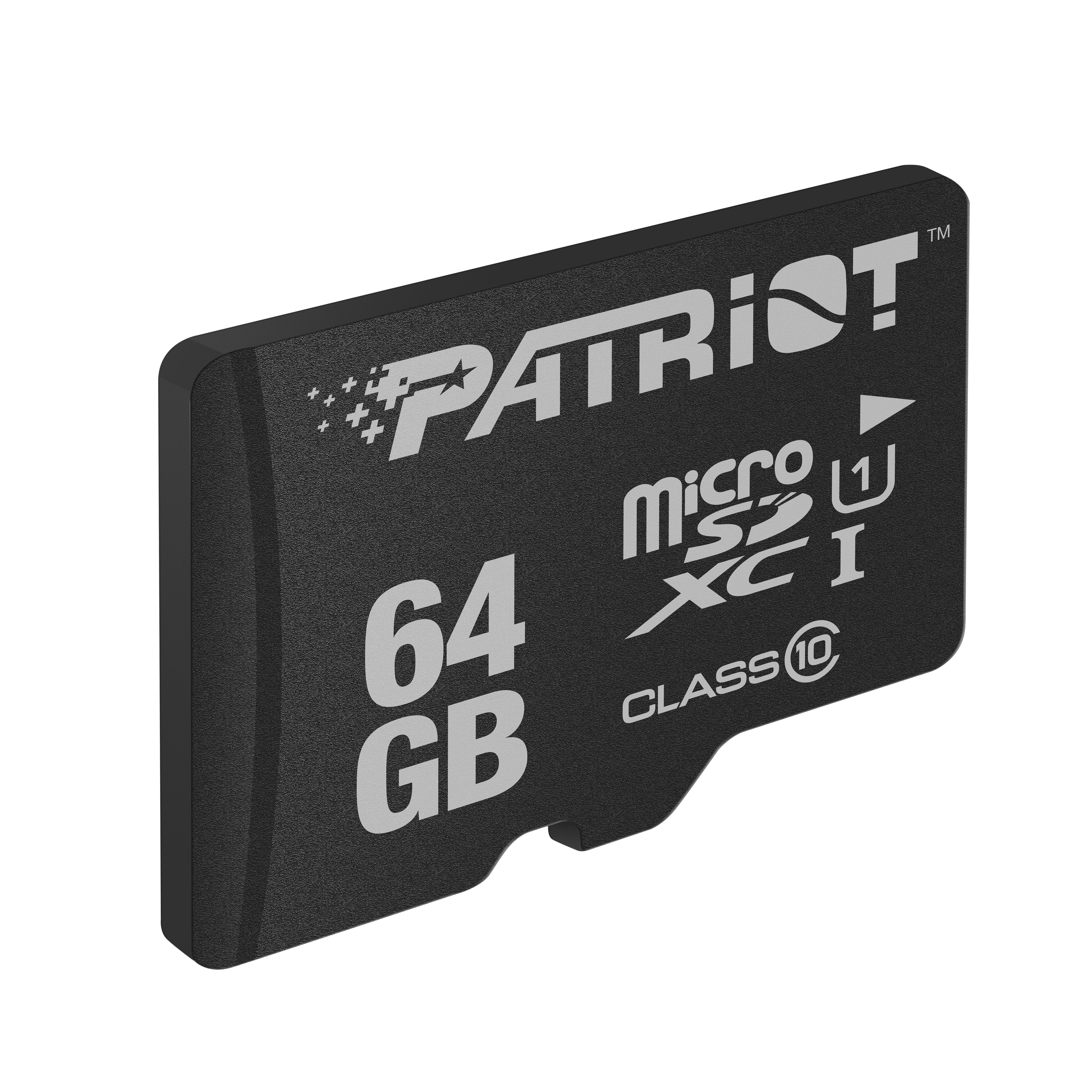 Patriot LX Series 64GB Micro SDHC Class 10 Memory Card - UHS-I U1 - 5 PK - PSF64GMDC105