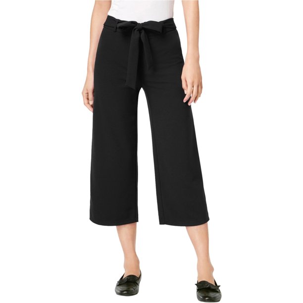 Pantalones de pierna ancha maison Jules para mujer negro grande