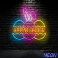 thumbnail image 4 of Handmadetneonsign Happy Easter Neon Sign, Egg Easter Led Sign, Easter Wall Art Light 97695, 4 of 5