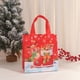 thumbnail image 3 of 4 bolsas de regalo de Feliz Navidad con asa de tela no tejida, bolsa de embalaje para dulces, bocadillos, muñeco de nieve y Papá Noel, decoración para fiestas navideñas, 3 of 5