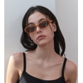 thumbnail image 3 of Gafas de Sol Laurinny Ovaladas Retro de los 90 UV400 para Mujer 3 Paquetes, 3 of 8