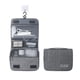 thumbnail image 3 of Neceser colgante de gran capacidad para hombres y mujeres, bolsa de cosméticos de viaje impermeable, bolsa de almacenamiento para baño (gris), 3 of 5
