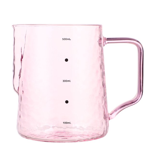 Utensilio de cocina Jarra de leche de gran capacidad Tazas medidoras de líquidos Mini lata de espresso Olla de vidrio