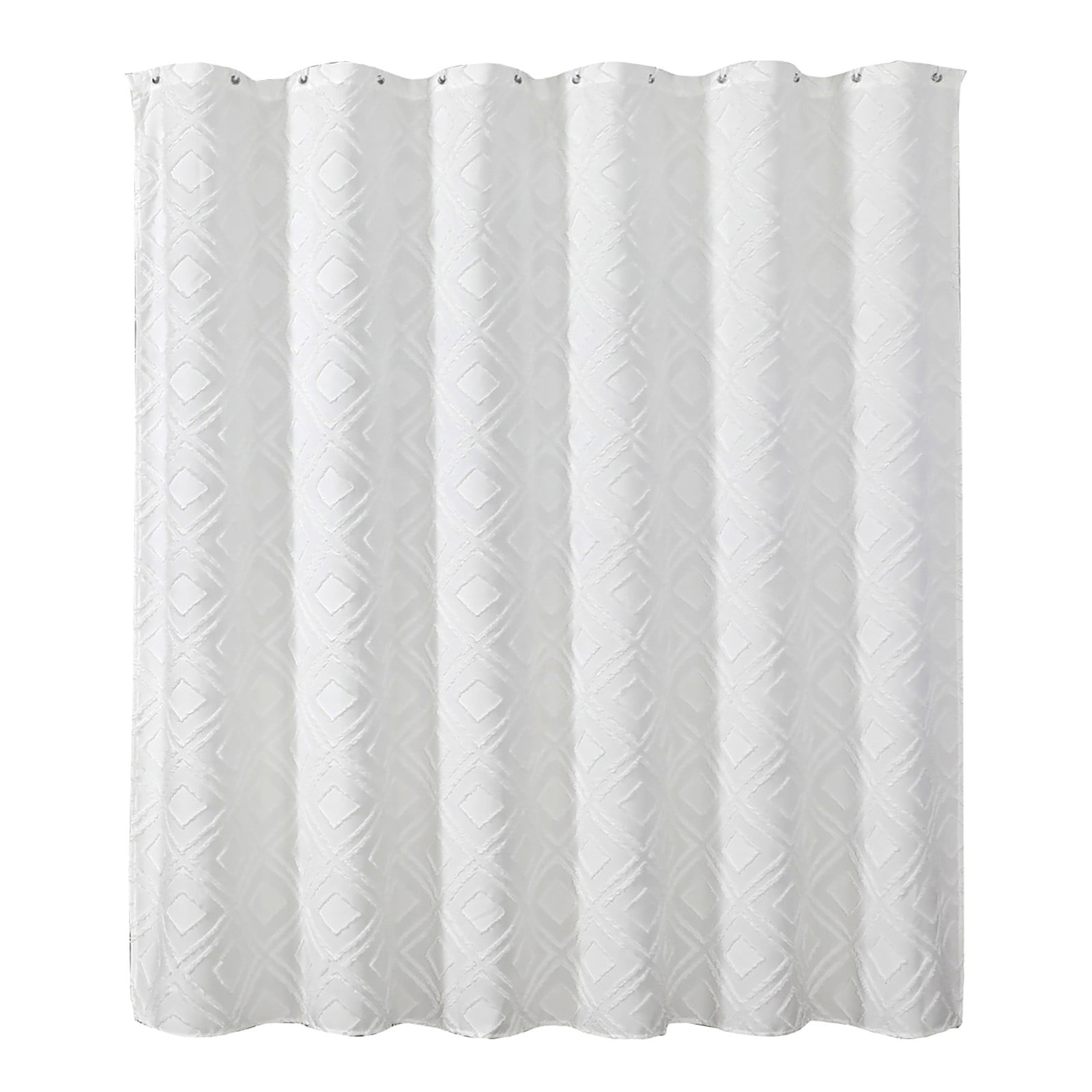 Shower Curtain, Shower Curtains for Bathroom, Extra Long Shower Curtains - Textured Fabric Shower Curtains for Bathroom, 70.87x70.87"