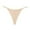 Beige, variant on KHONTS Thongs for Women Low Rise Seamless No Show Thong T Back Underwear Beige XL