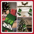 thumbnail image 7 of Lsque 18 Inches Merry Christmas Pattern Christmas Stockings Hanging Ornaments,Knitted Xmas Fireplace Hanging Stocking,Holiday Decoration, 7 of 7