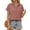 Bean Pink, variant on Short Sleeve Summer Tops for Women Casual Button Down Shirts Striped Business Work Blouses