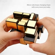 MoYu MeiLong Mirror 3x3 Speed Cube Gold Mirror Magic Cube Original Puzzle Toys