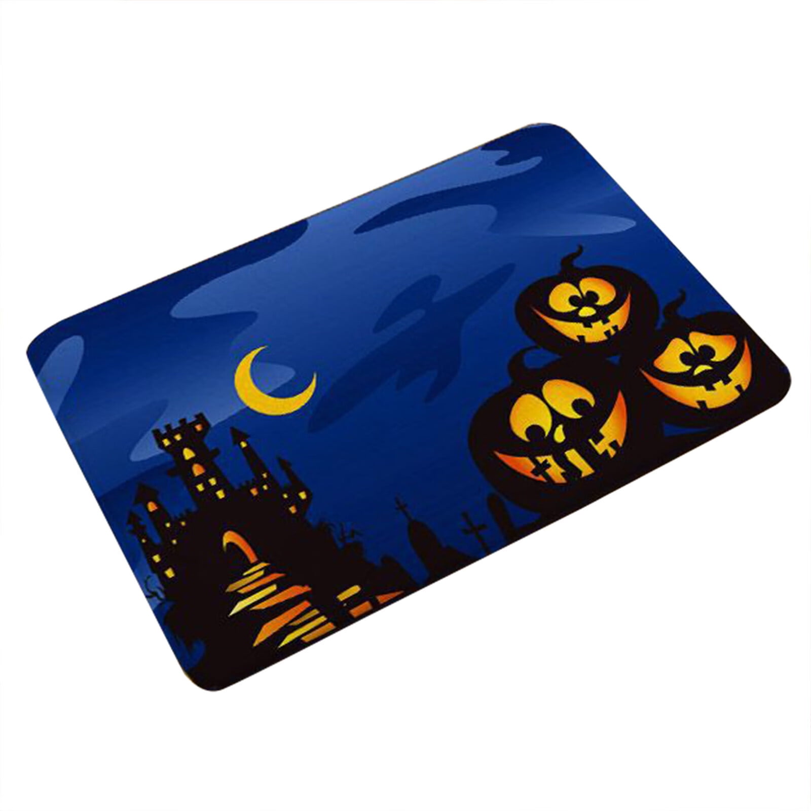 BOSTEY Halloween Doormat Blanket Home Front Door Decorations