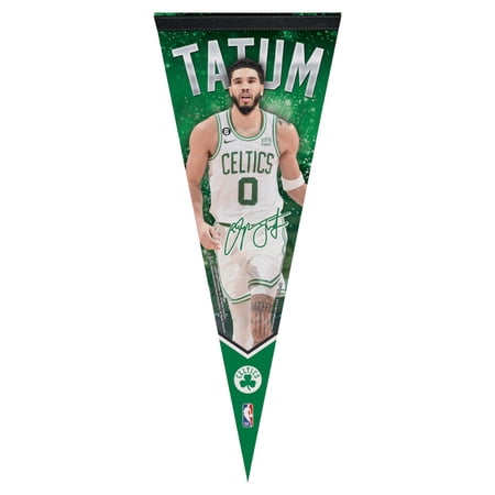 WinCraft Jayson Tatum Boston Celtics 12 x 30 Premium Pennant WinCraft Jayson Tatum Boston Celtics 12 x 30 Premium Pennant