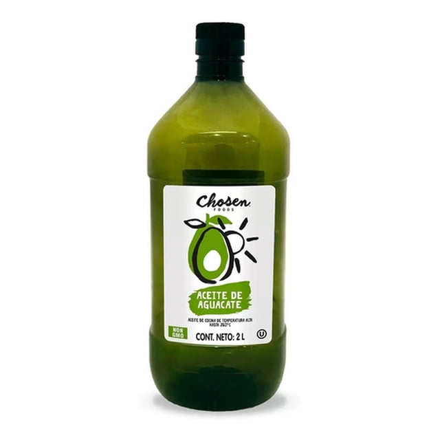 Aceite 100% Puro De Aguacate Natural 2 Litros Chosen Foods Chosen foods Original