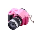 thumbnail image 2 of Llaveros para mujer, llavero de billetera, llavero de auto, llavero lindo, nuevo y popular mini llavero de cámara de juguete con luz de flash y sonido, llavero de regalo., 2 of 2