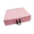 thumbnail image 4 of koolsoo Tapis D\'entraînement Physique Noyau Entraînements Pliable Danse pour Femmes Tapis de Gymnastique Imperméable Rose, 4 of 9