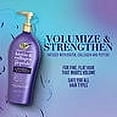thumbnail image 3 of OGX Volume & Strength + Biotin & Collagen with Peptide Shampoo, 40 Oz., 3 of 4