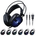 thumbnail image 1 of Auriculares para juegos Auriculares Auriculares estéreo con reducción de ruido Iluminación iluminada, 1 of 8