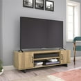 Ameriwood Home Southlander TV Stand for TVs Up to 65" in Weathered Oak