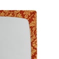 thumbnail image 2 of Antique Fitted Sheet, Royal Victorian Damask Pattern Baroque Rococo Old Fashioned Traditional Art, Soft Decorative Fabric Bedding, Queen Size, Vermilion Orange, by Ambesonne, 2 of 2