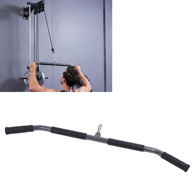 Pulldown Bar, Bicep Pull Bar Steel Scratch Proof for Muscle Training
