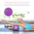 thumbnail image 2 of Graflsoa 25cm Non-Toxic PVC Anti-Burst Yoga Ball for Pilates, Core Training, and Relaxation - Purple, 2 of 6