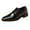 Black 1, variant on Hoshose Mens Shoes Black Soft Solid Color Simple Comfortable Work Dress Shoes Men