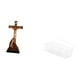 thumbnail image 5 of Adorno De Estatua De La Virgen María Y Escultura Católica Sagrada Con Estantes Flotantes, Organizador De Pared De Metal, Cesta De Almacenamiento De Alambre Para Dormitorio, Cocina Y Sala De, 5 of 8